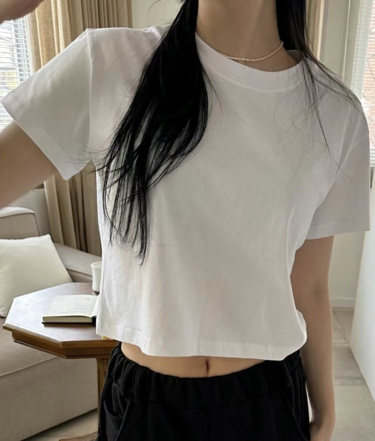 DRESS U韓國直郵㊣東大門實拍女裝新品職業熱賣25春夏休閑T恤DRESS UT恤圖色3