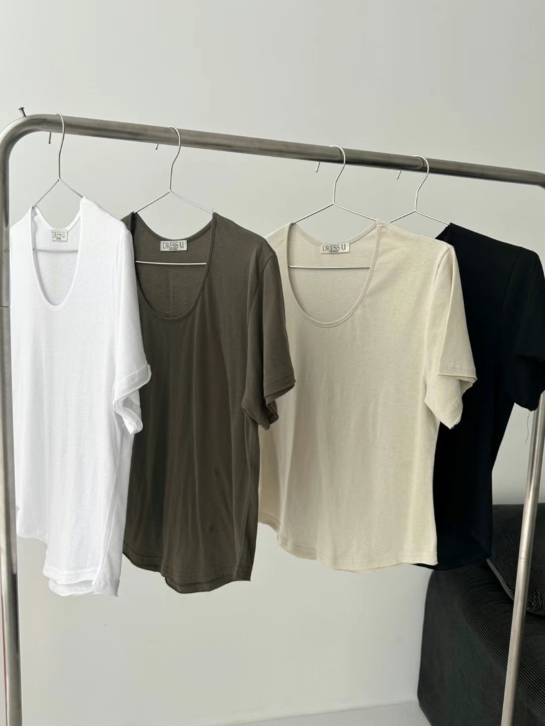 DRESS U韓國直郵㊣東大門實拍女裝新品推薦休閑25春夏時尚T恤DRESS UT恤