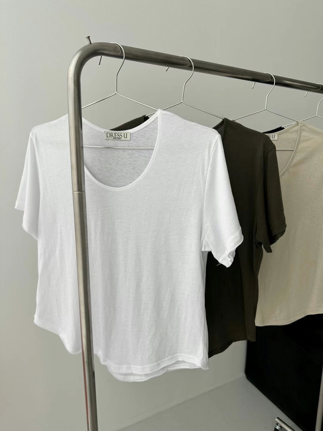 DRESS U韓國直郵㊣東大門實拍女裝新品推薦休閑25春夏時尚T恤DRESS UT恤