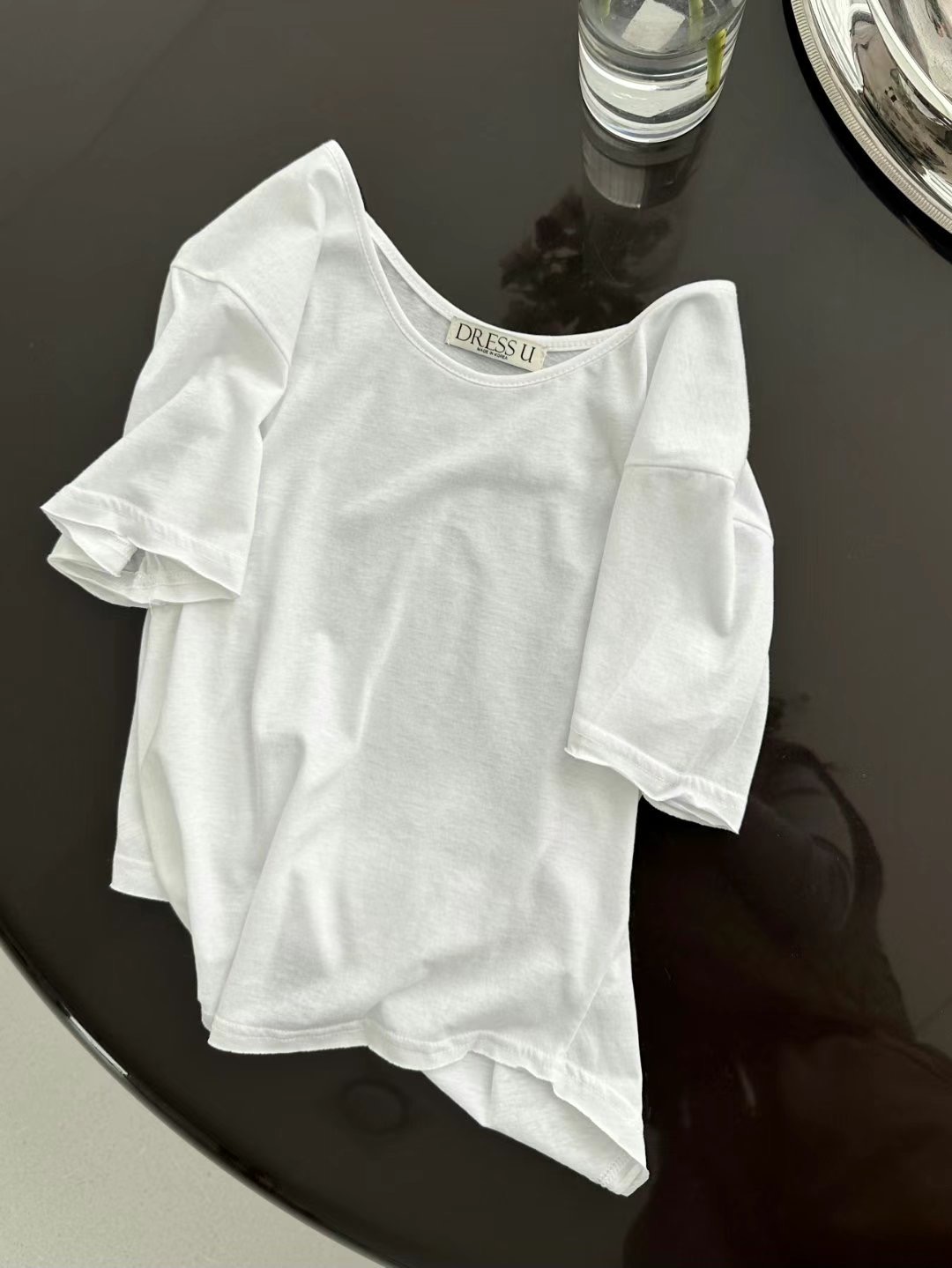 DRESS U韓國直郵㊣東大門實拍女裝新品推薦休閑25春夏時尚T恤DRESS UT恤