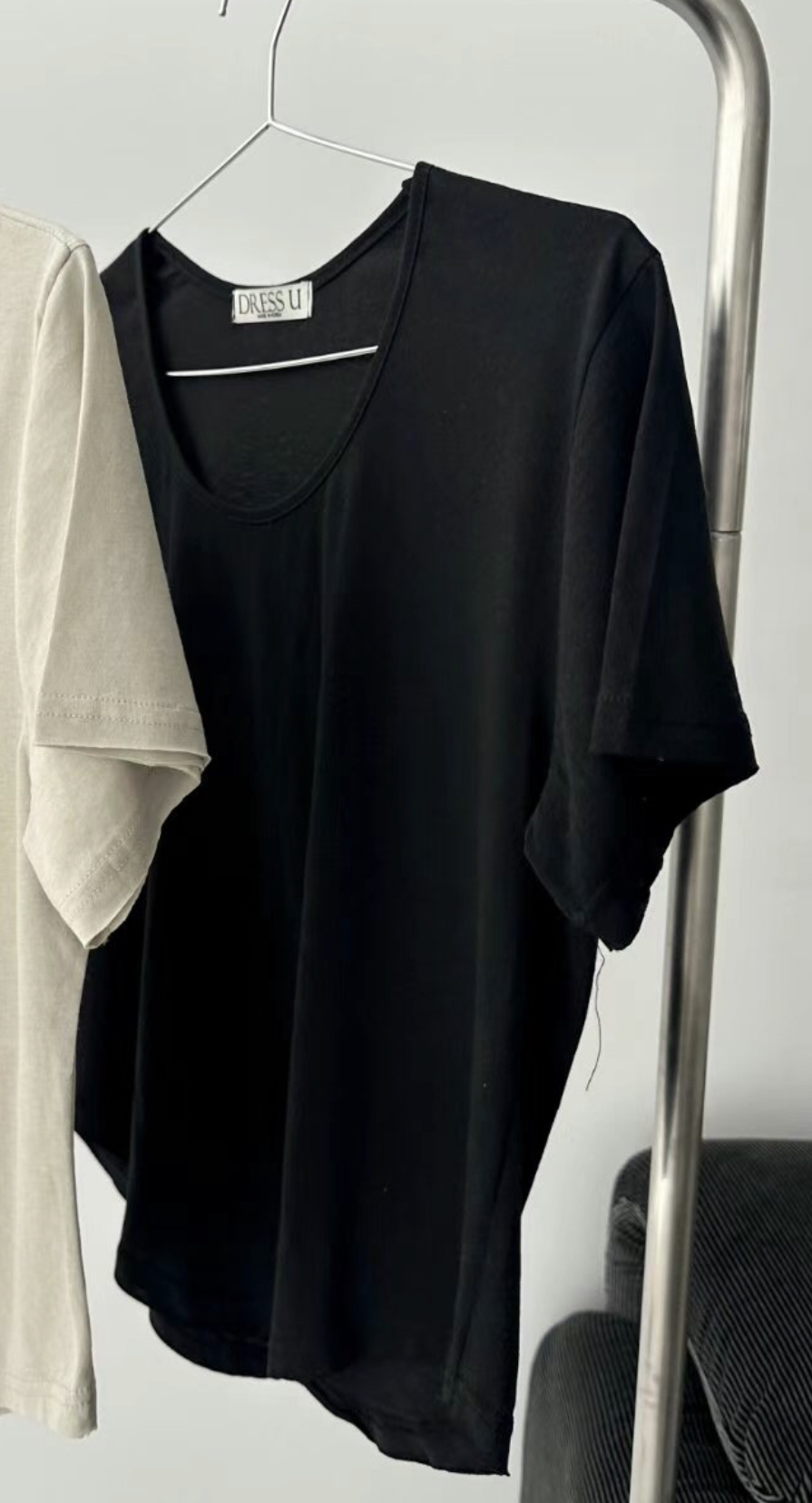 DRESS U韓國直郵㊣東大門實拍女裝新品推薦休閑25春夏時尚T恤DRESS UT恤圖色4