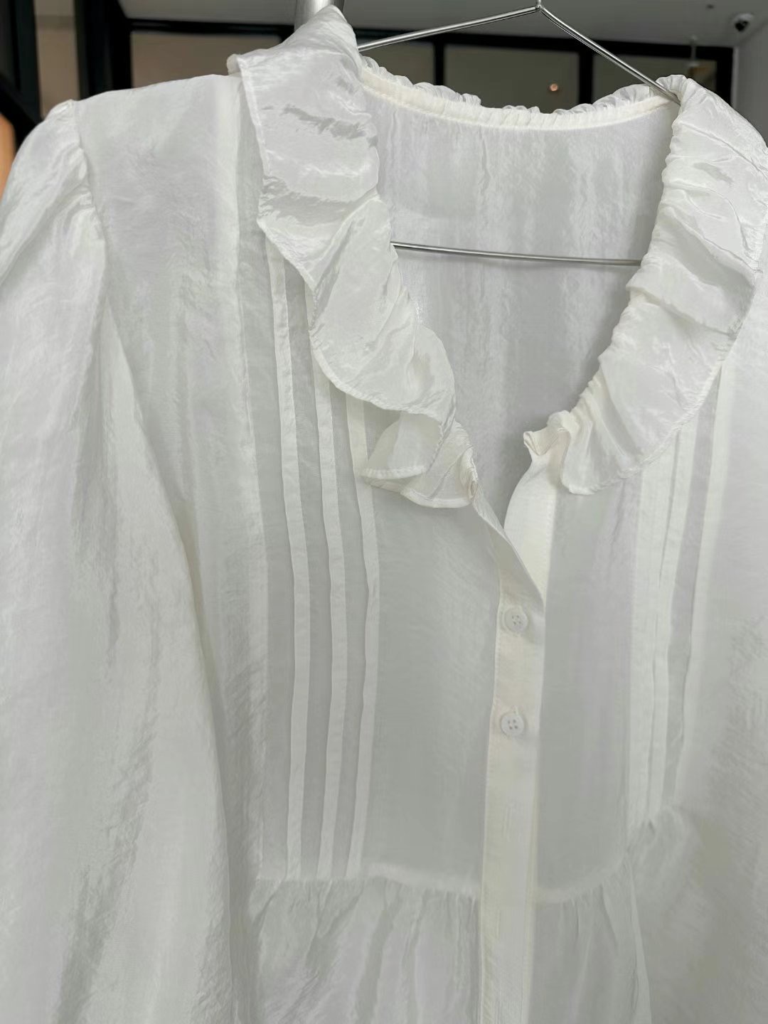 DRESS U韓國直郵㊣東大門實拍女裝新款休閑推薦襯衫蕾絲衫DRESS U襯衫/蕾絲衫