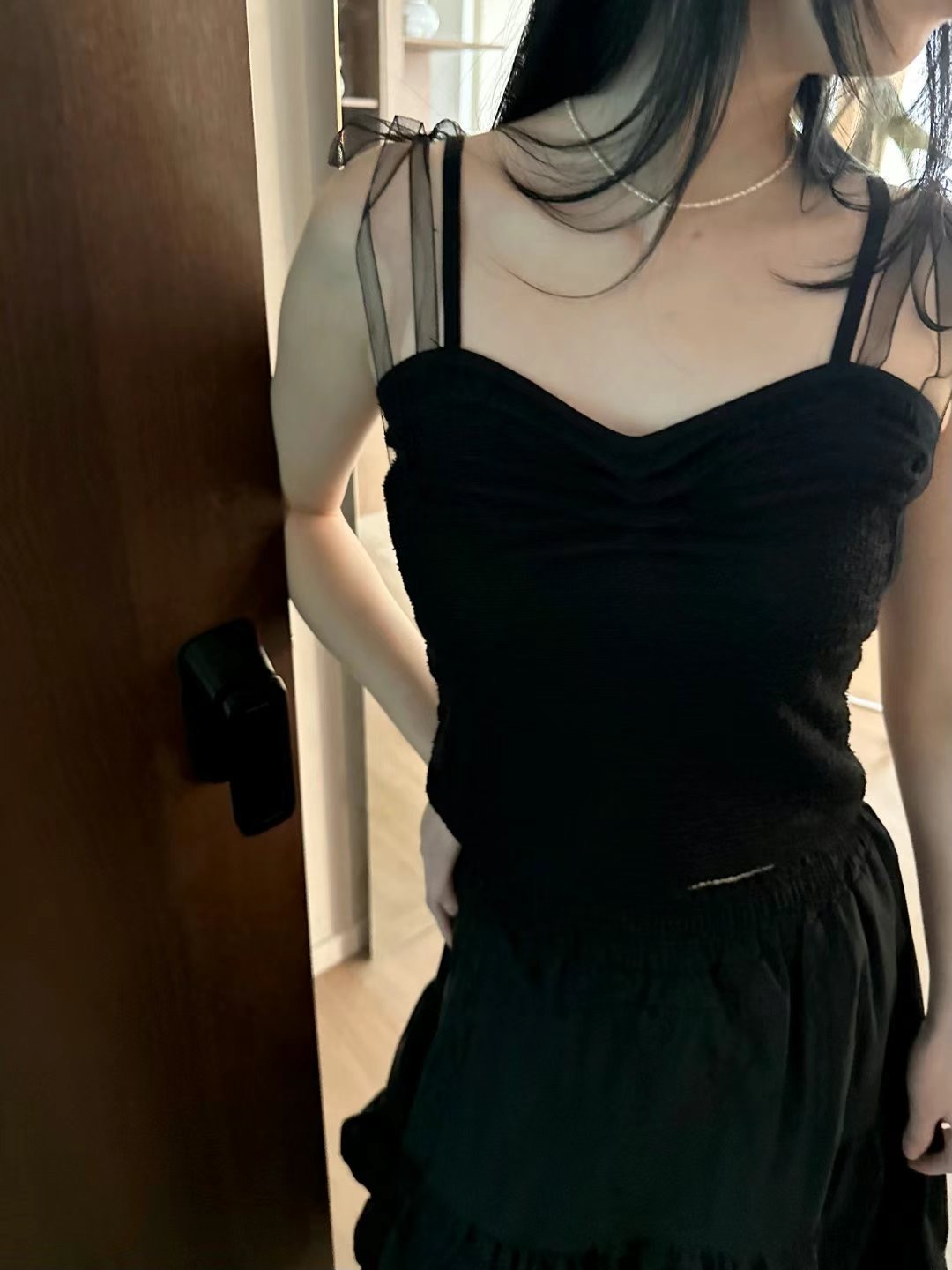 DRESS U直郵韓國代購㊣女裝新款休閑人氣25春夏推薦吊帶背心DRESS U吊帶/背心圖色2