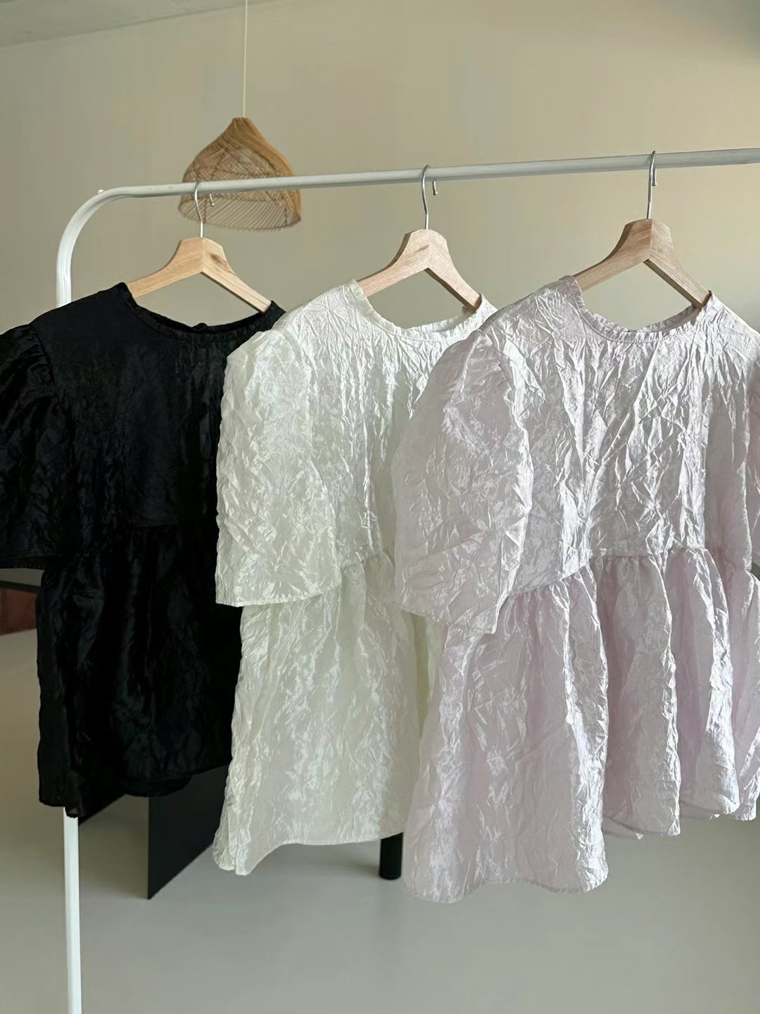 DRESS U韓國直郵㊣東大門實拍女裝新品時尚25春夏襯衫蕾絲衫DRESS U襯衫/蕾絲衫
