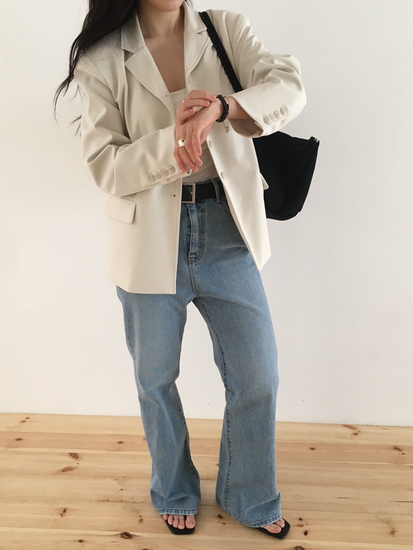 SPREAD直郵韓國代購㊣女裝新品推薦人氣時尚25春夏職業夾克SPREAD夾克