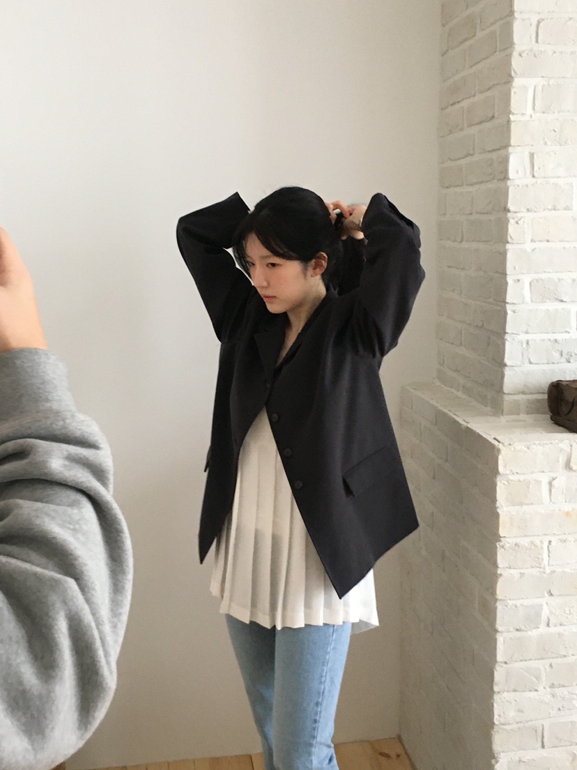 SPREAD直郵韓國代購㊣女裝新品推薦人氣時尚25春夏職業夾克SPREAD夾克