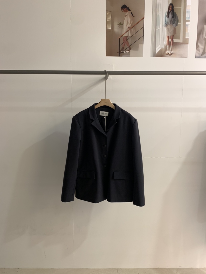 SPREAD直郵韓國代購㊣女裝新品推薦人氣時尚25春夏職業夾克SPREAD夾克