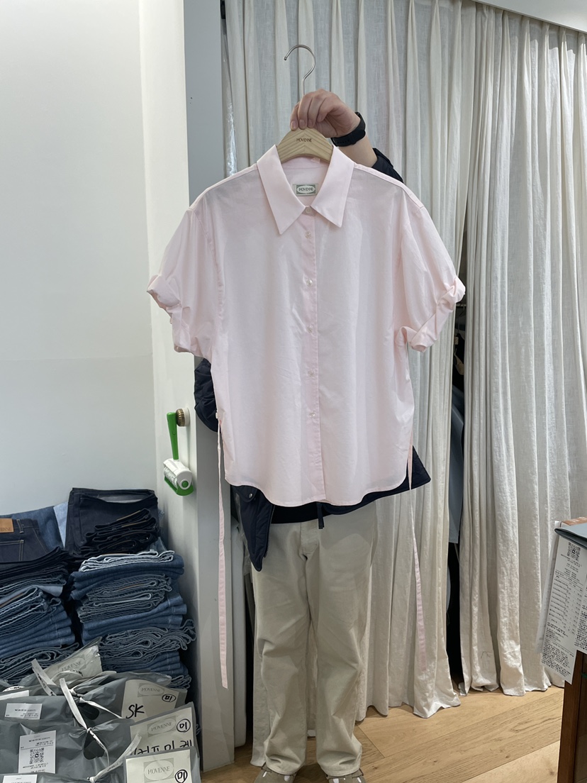 MOVENNE韓國直郵㊣女裝新品休閑職業推薦25春夏人氣襯衫蕾絲衫MOVENNE襯衫/蕾絲衫圖色5