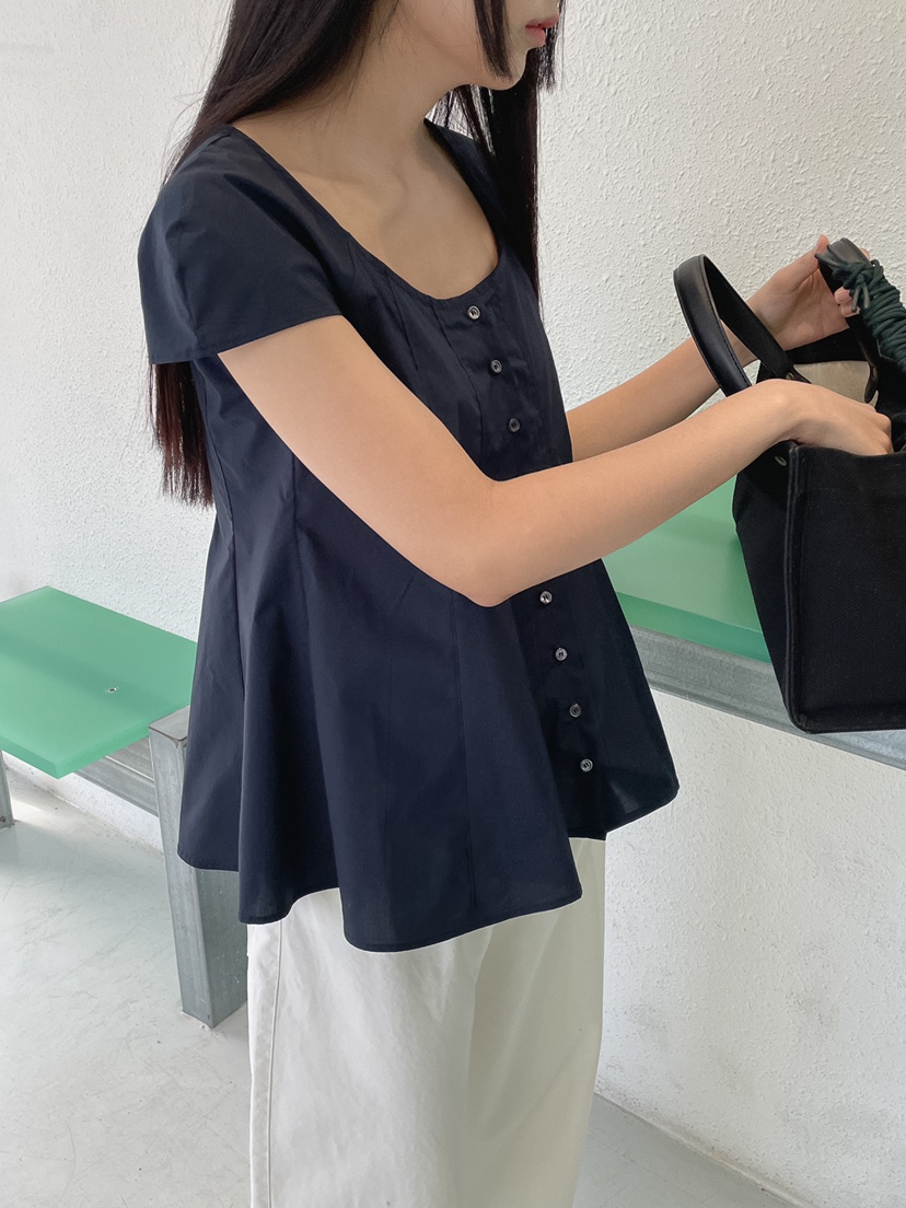 MUSHROOM EFFECT韓國㊣直郵東大門代購女裝新品職業襯衫蕾絲衫MUSHROOM EFFECT襯衫/蕾絲衫