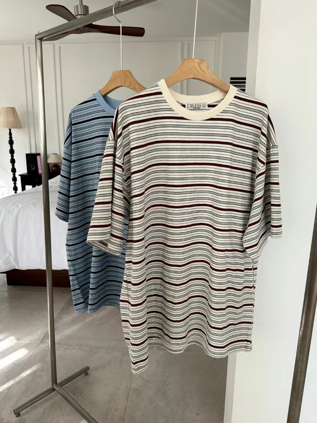 DRESS U直郵韓國代購㊣女裝新品推薦時尚休閑職業人氣25春夏T恤DRESS UT恤