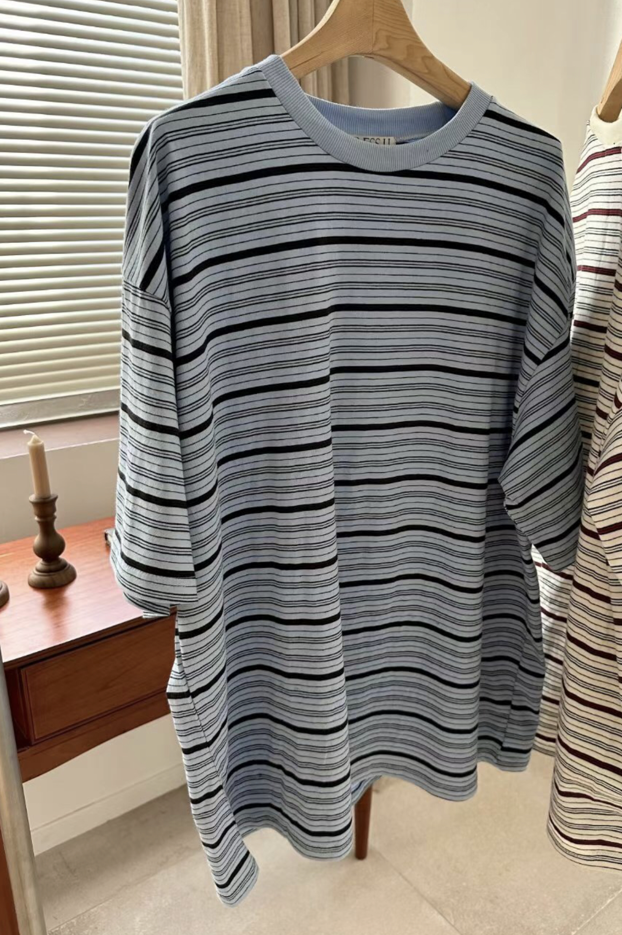 DRESS U直郵韓國代購㊣女裝新品推薦時尚休閑職業人氣25春夏T恤DRESS UT恤圖色1