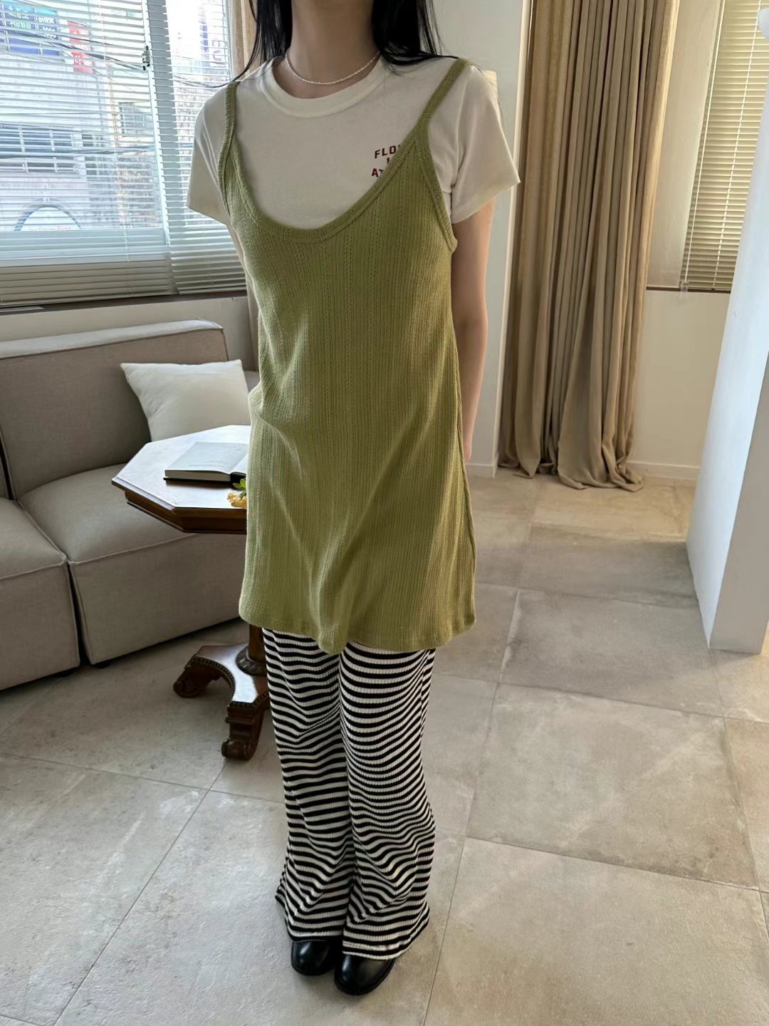 DRESS U韓國直郵㊣女裝新款推薦25春夏熱賣人氣休閑連衣裙DRESS U連衣裙圖色3
