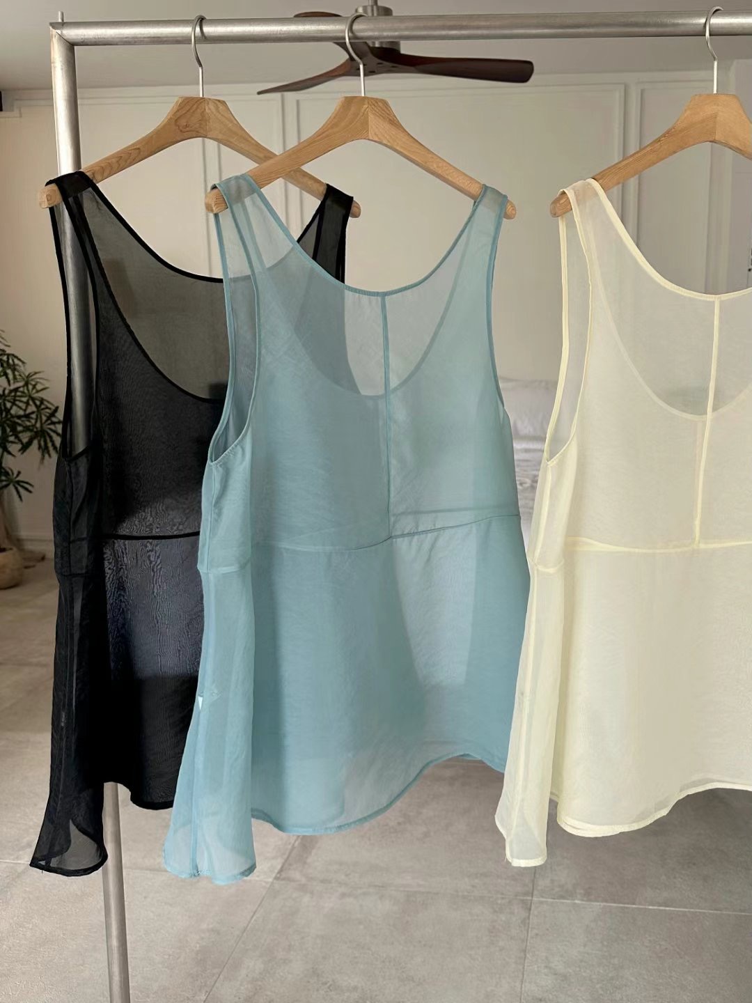 DRESS U韓國直郵㊣女裝新款25春夏職業熱賣時尚連衣裙透明DRESS U連衣裙