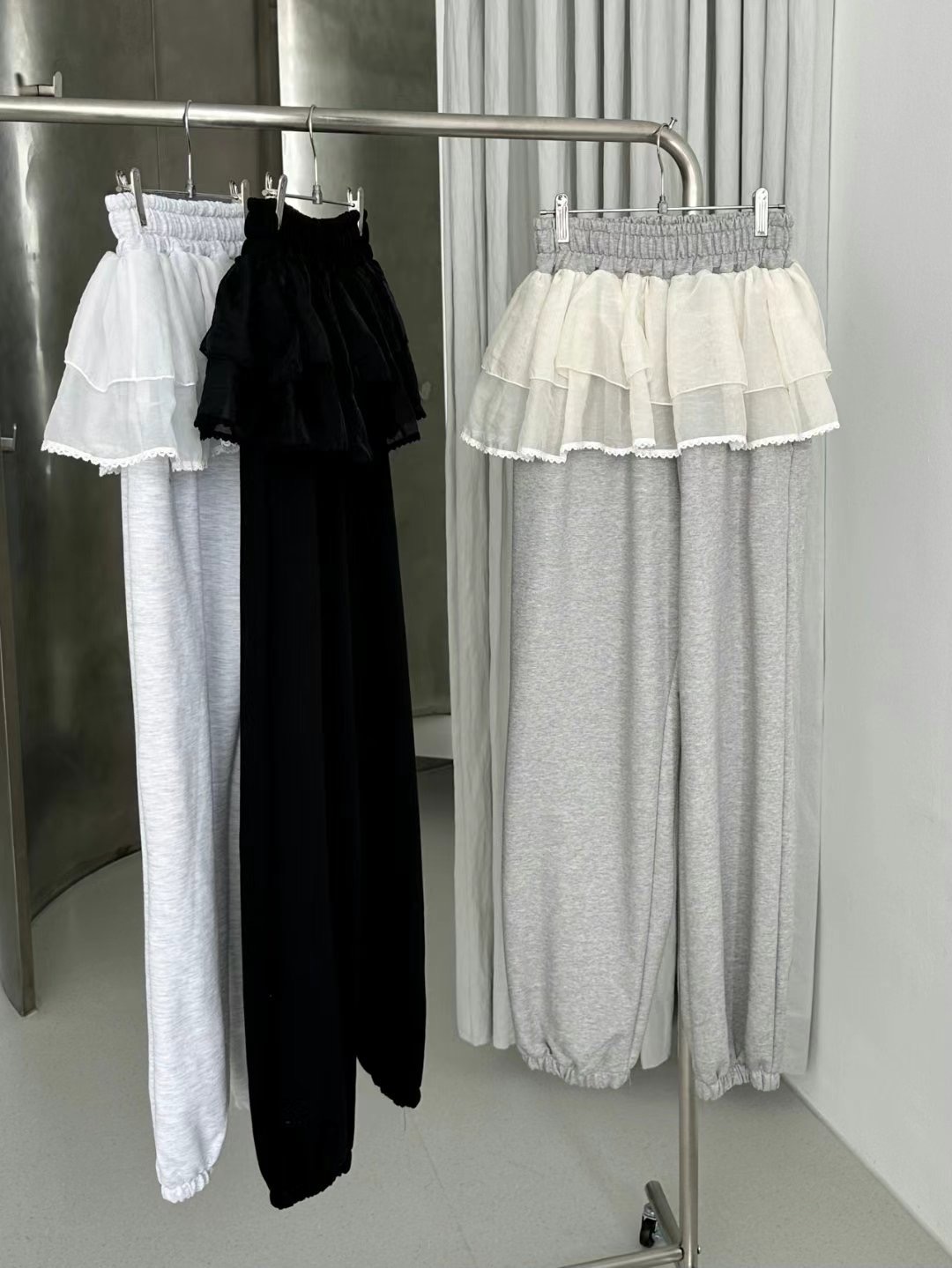 DRESS U直郵韓國代購㊣女裝新款職業推薦熱賣25春夏休閑褲DRESS U休閑褲