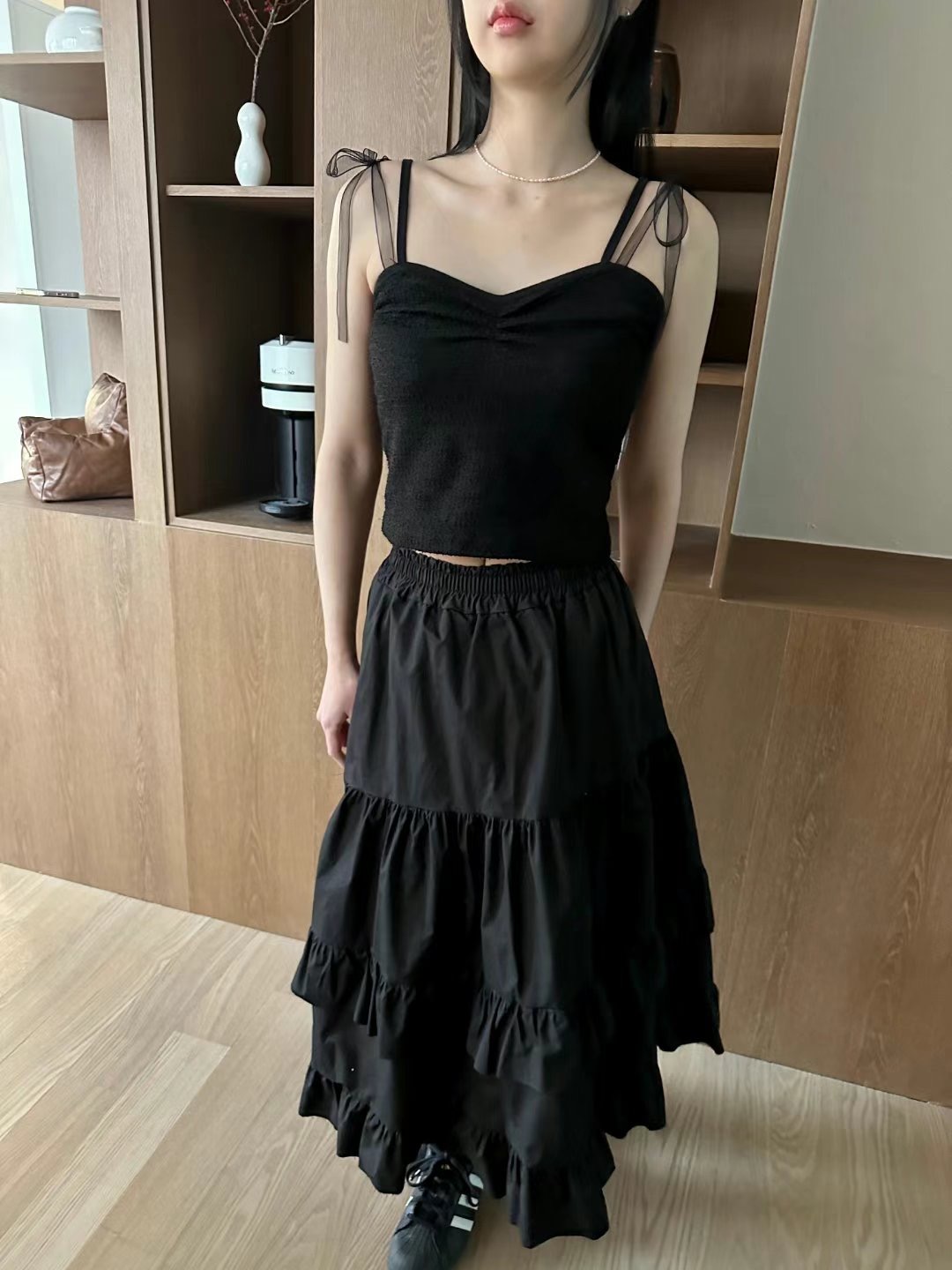 DRESS U韓國直郵㊣東大門實拍女裝新品推薦25春夏熱賣長裙DRESS U長裙