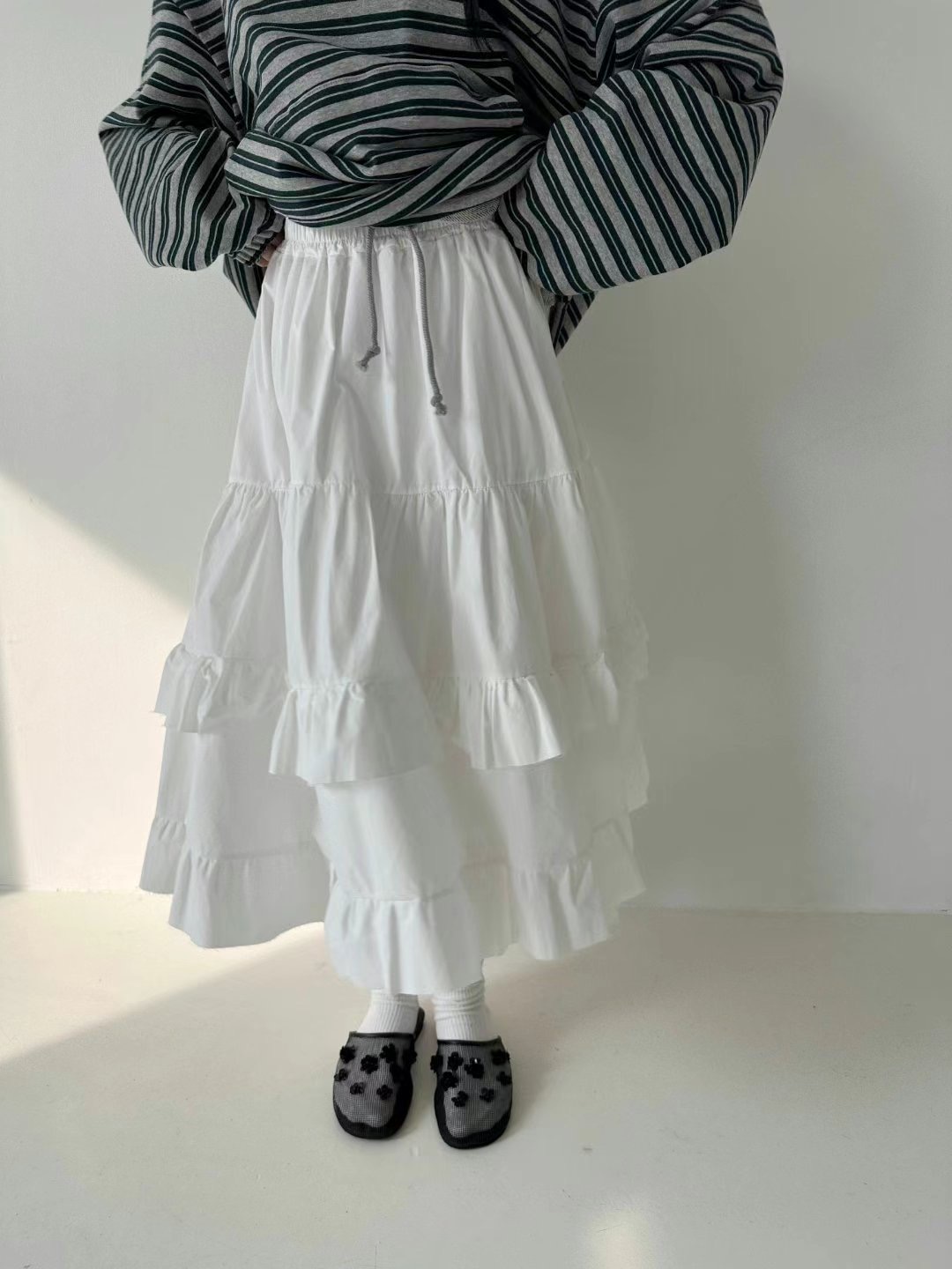 DRESS U韓國直郵㊣東大門實拍女裝新品推薦25春夏熱賣長裙DRESS U長裙圖色2