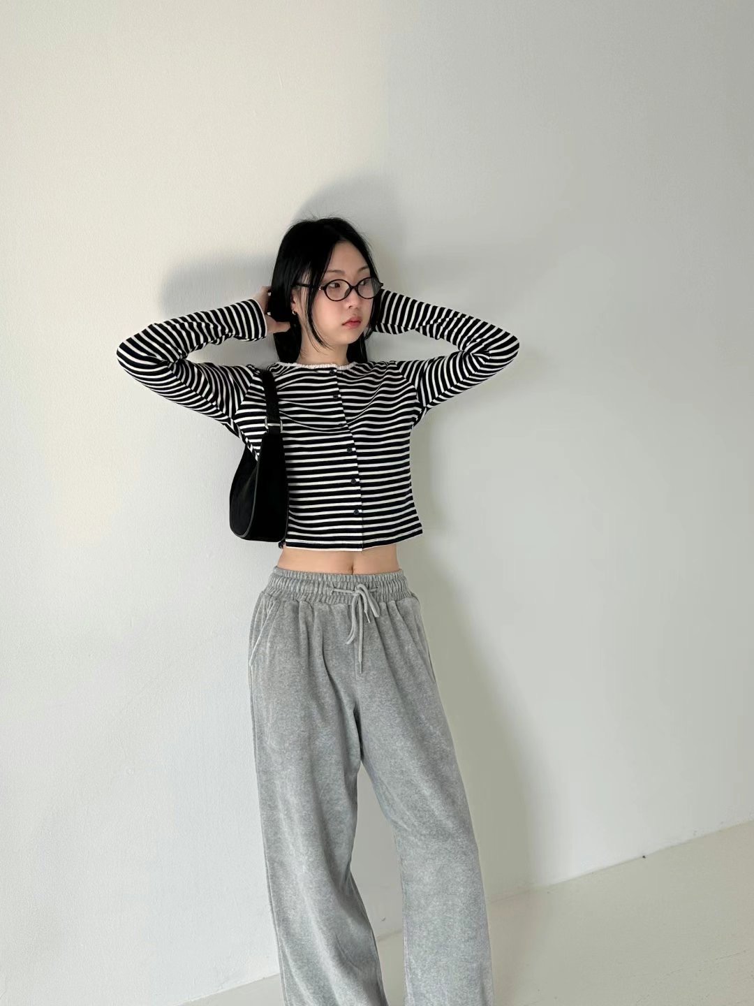 DRESS U韓國㊣直郵東大門代購女裝新款休閑25春夏熱賣針織衫DRESS U針織衫