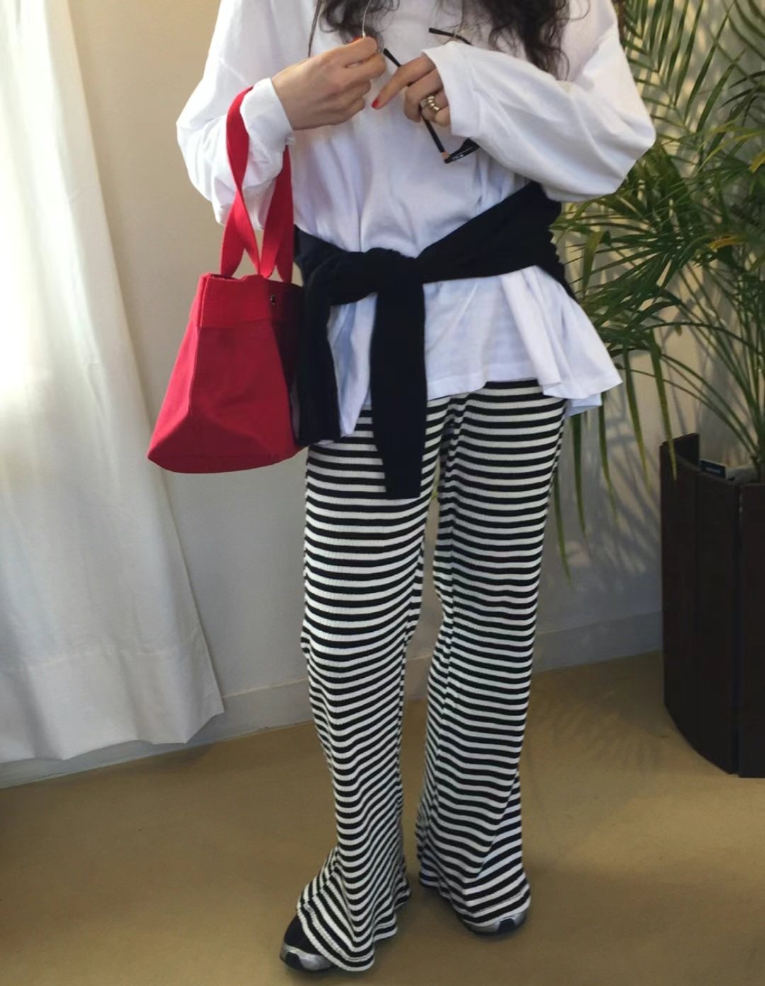 DRESS U韓國㊣直郵東大門代購女裝新款推薦熱賣25春夏休閑褲DRESS U休閑褲