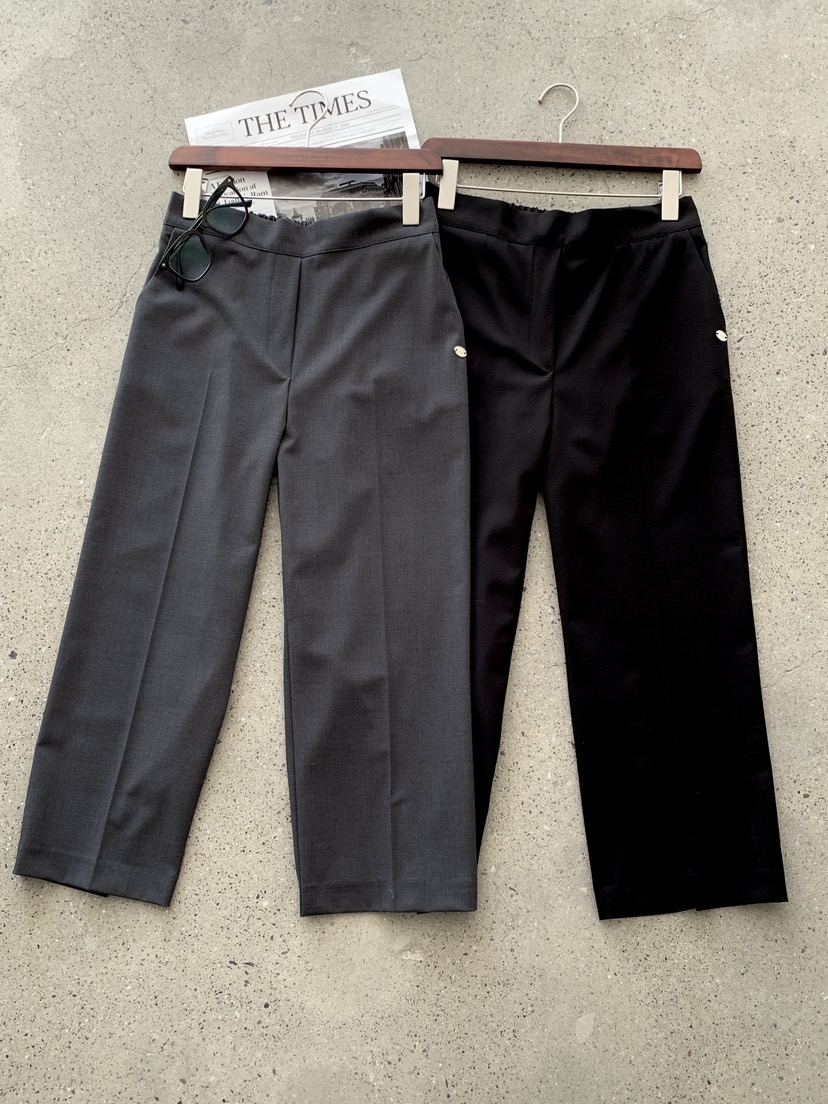 DAVICHI韓國㊣直郵東大門代購女裝新品休閑職業25春夏正裝褲西褲DAVICHI正裝褲/西褲