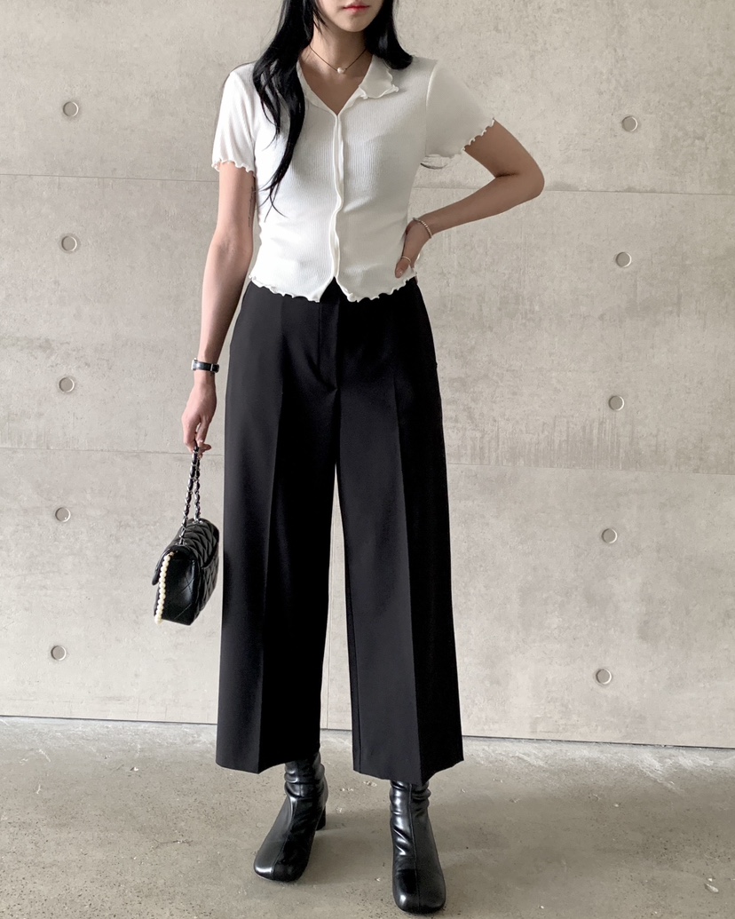 DAVICHI韓國㊣直郵東大門代購女裝新品休閑職業25春夏正裝褲西褲DAVICHI正裝褲/西褲