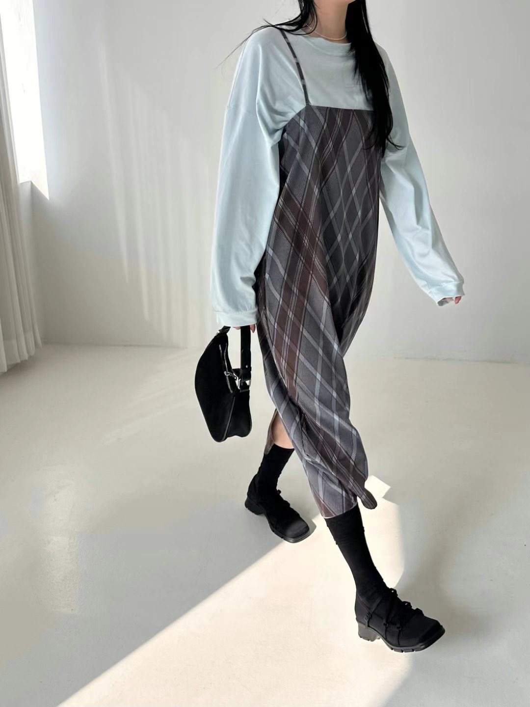 DRESS U韓國直郵㊣女裝新款職業熱賣人氣時尚25春夏連衣裙修身DRESS U連衣裙