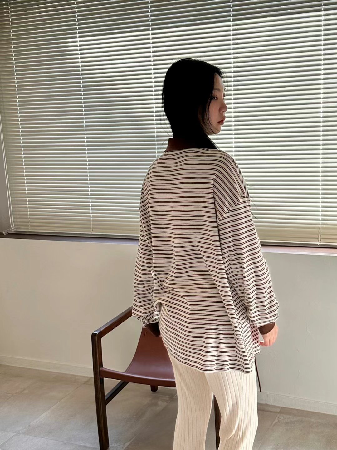 DRESS U韓國直郵㊣東大門實拍女裝新款熱賣休閑推薦長袖T恤DRESS U長袖T恤