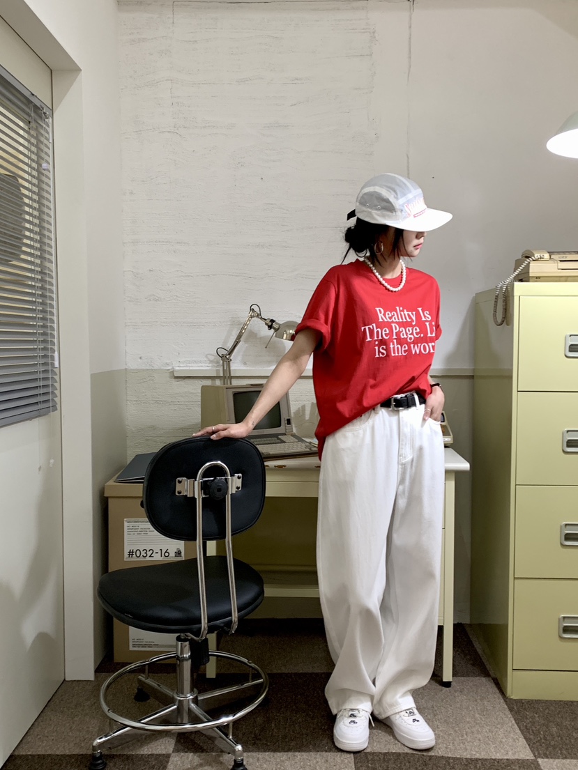DAVICHI韓國直郵㊣東大門實拍女裝新品時尚25春夏牛仔褲腰帶DAVICHI牛仔褲