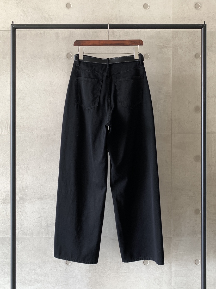 DAVICHI韓國直郵㊣東大門實拍女裝新品時尚25春夏牛仔褲腰帶DAVICHI牛仔褲