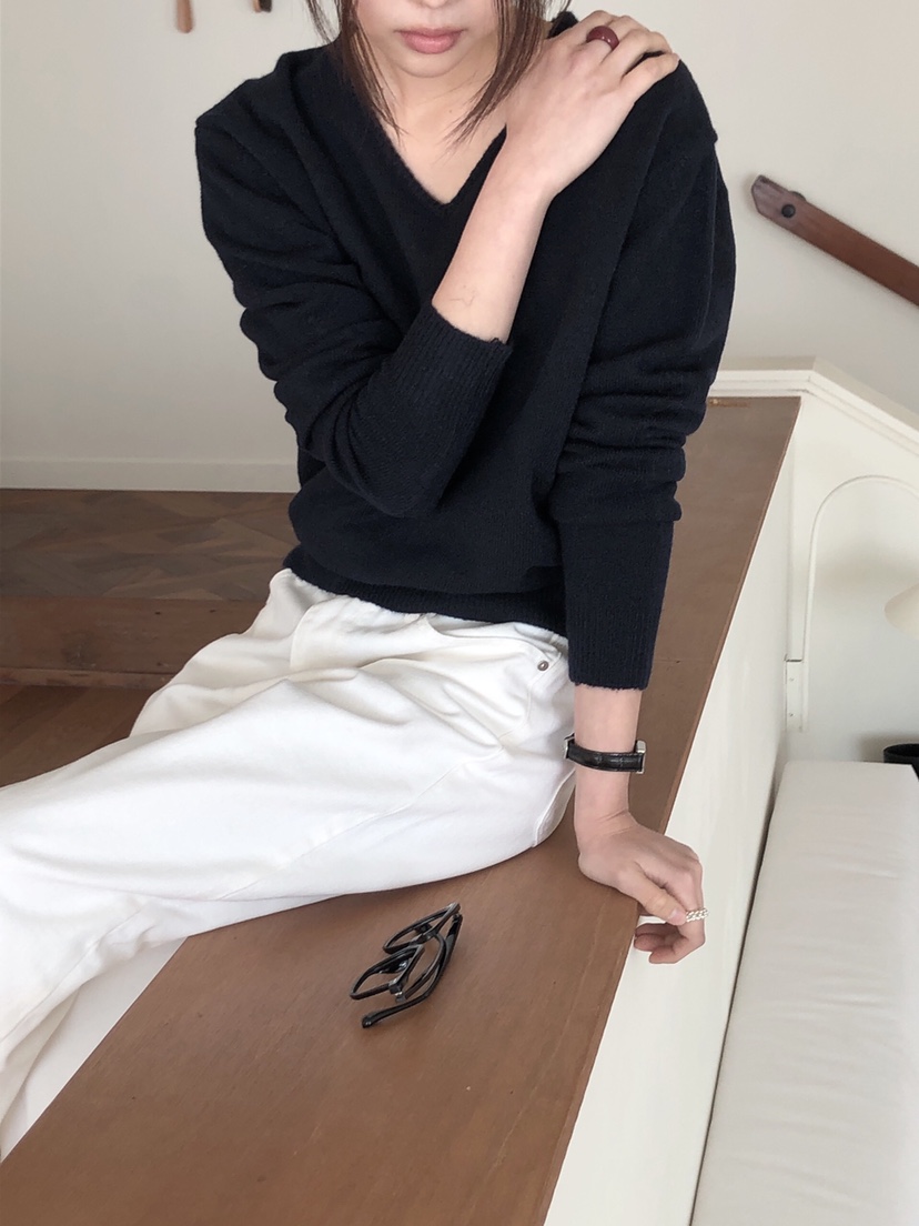 LE BUTTER韓國直郵㊣東大門實拍女裝新款休閑25春夏針織衫LE BUTTER針織衫