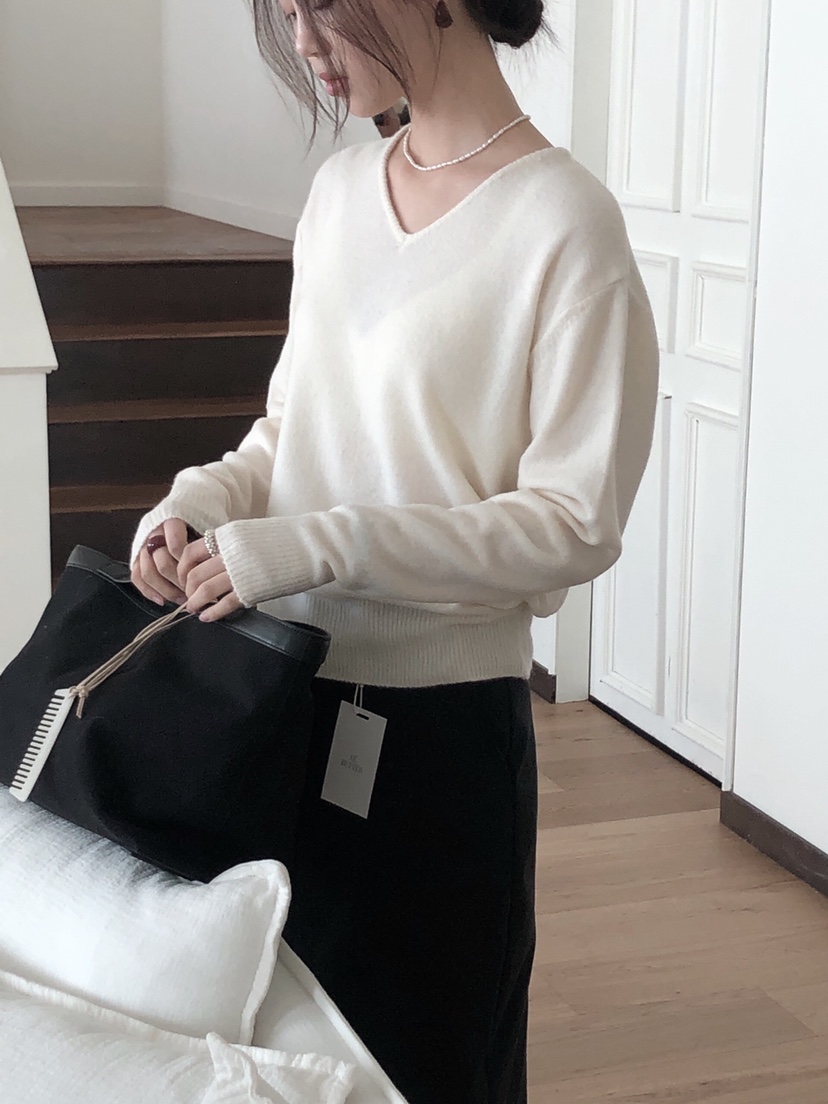 LE BUTTER韓國直郵㊣東大門實拍女裝新款休閑25春夏針織衫LE BUTTER針織衫