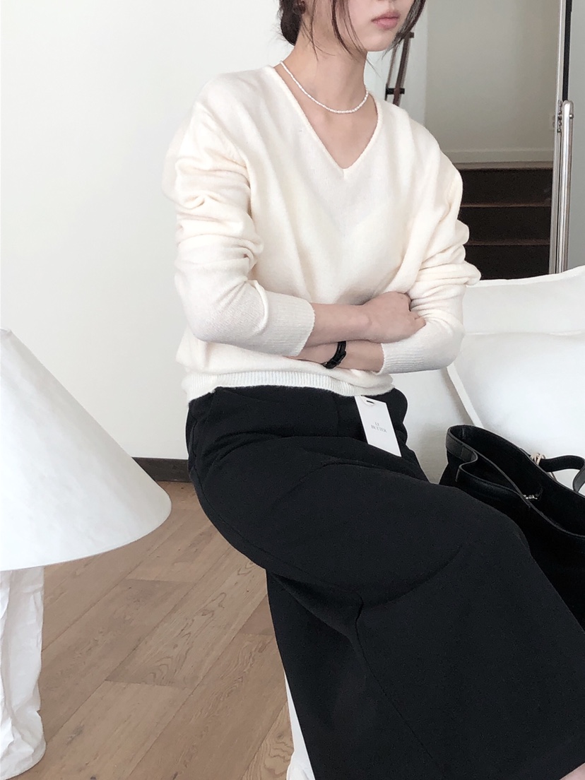 LE BUTTER韓國直郵㊣東大門實拍女裝新款休閑25春夏針織衫LE BUTTER針織衫