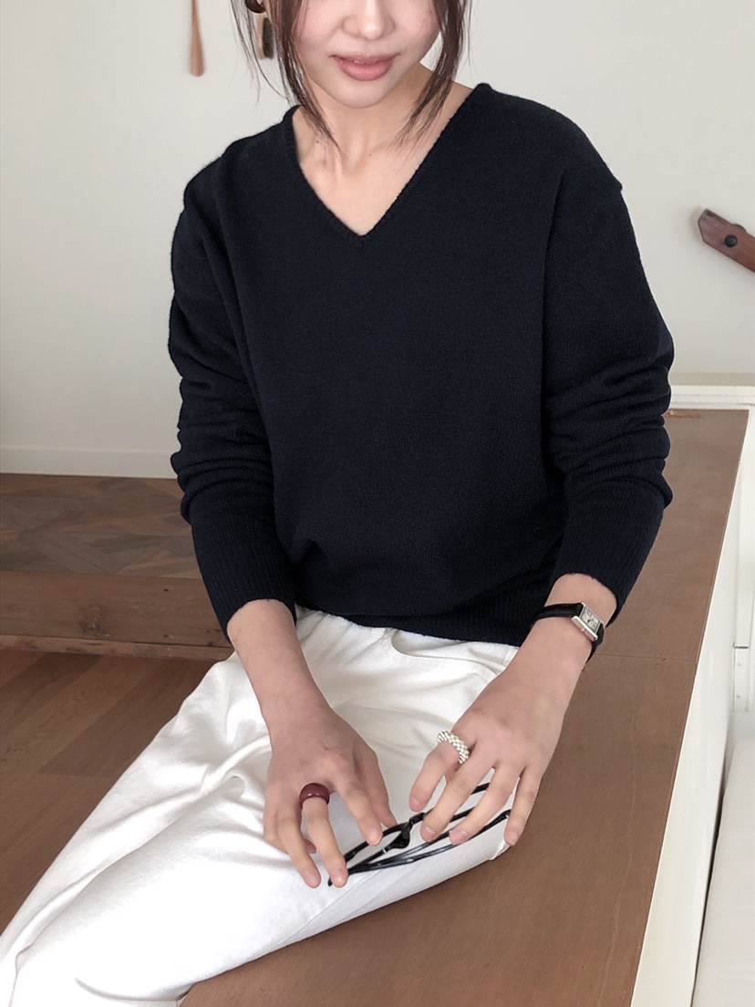 LE BUTTER韓國直郵㊣東大門實拍女裝新款休閑25春夏針織衫LE BUTTER針織衫