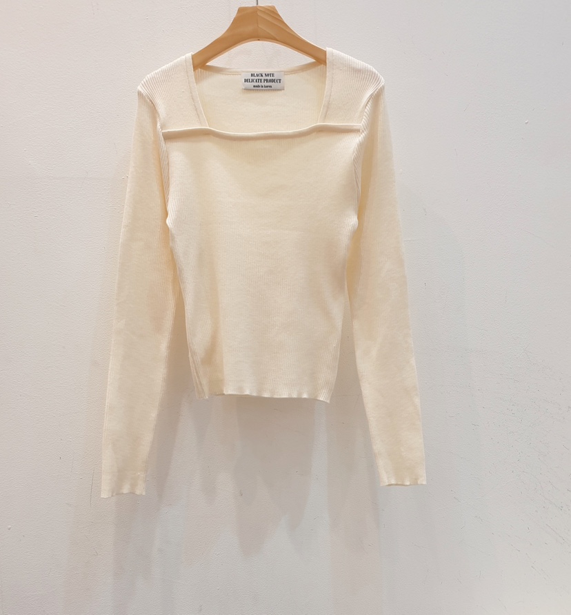 BLACK NOTE直郵韓國代購㊣女裝新品熱賣25春夏推薦人氣針織衫BLACK NOTE針織衫
