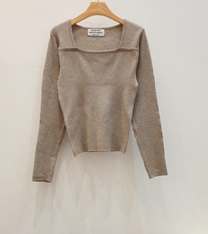 BLACK NOTE直郵韓國代購㊣女裝新品熱賣25春夏推薦人氣針織衫BLACK NOTE針織衫圖色4