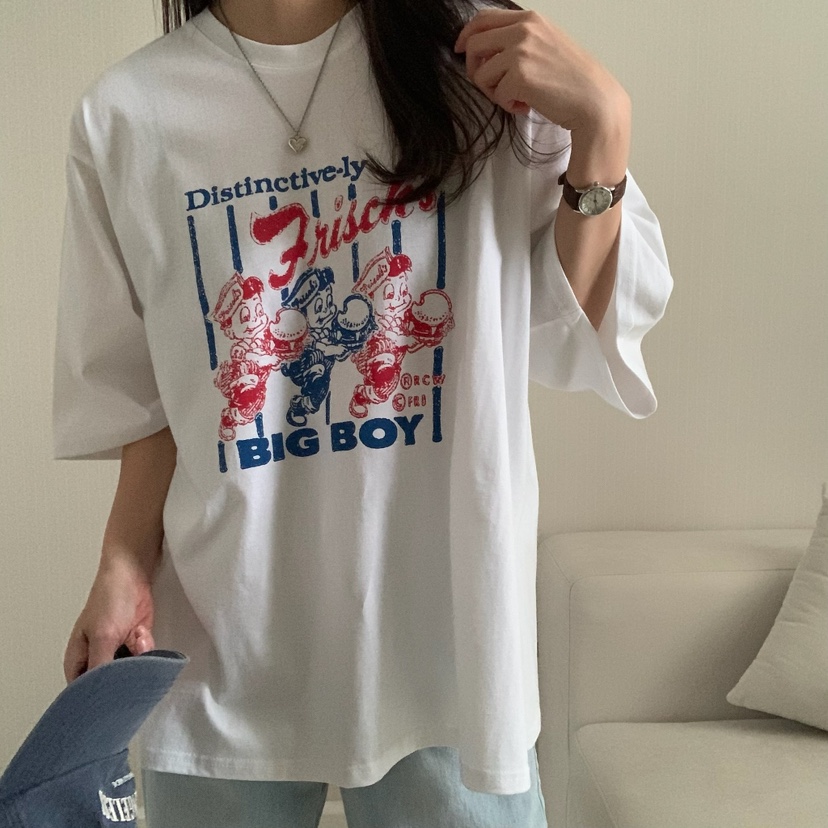 FROMJINI韓國直郵㊣東大門實拍女裝新品人氣休閑職業時尚T恤FROMJINIT恤