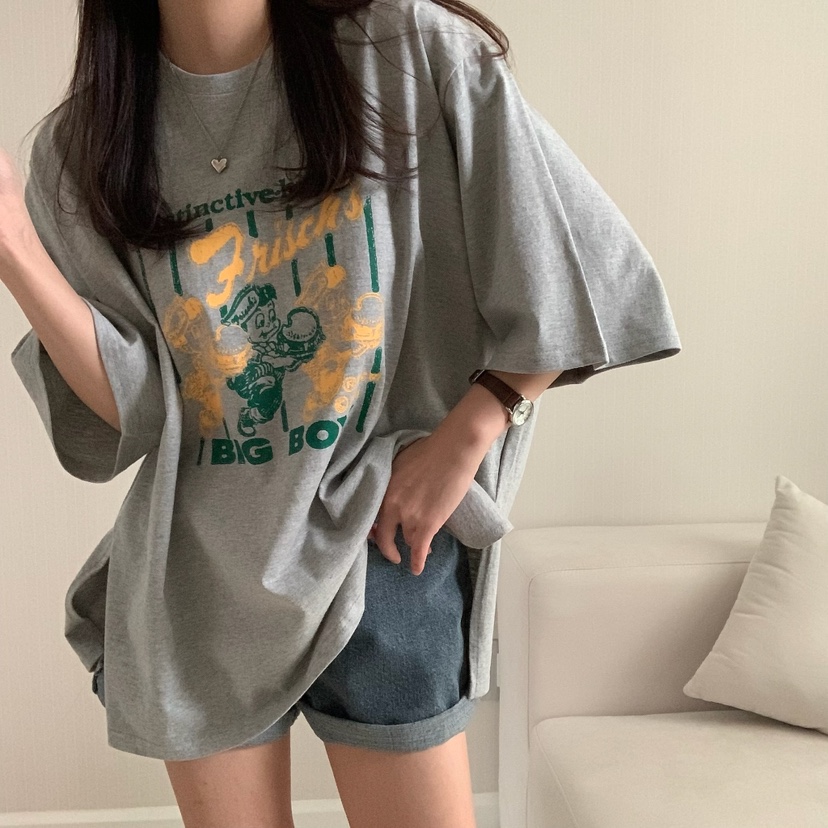 FROMJINI韓國直郵㊣東大門實拍女裝新品人氣休閑職業時尚T恤FROMJINIT恤