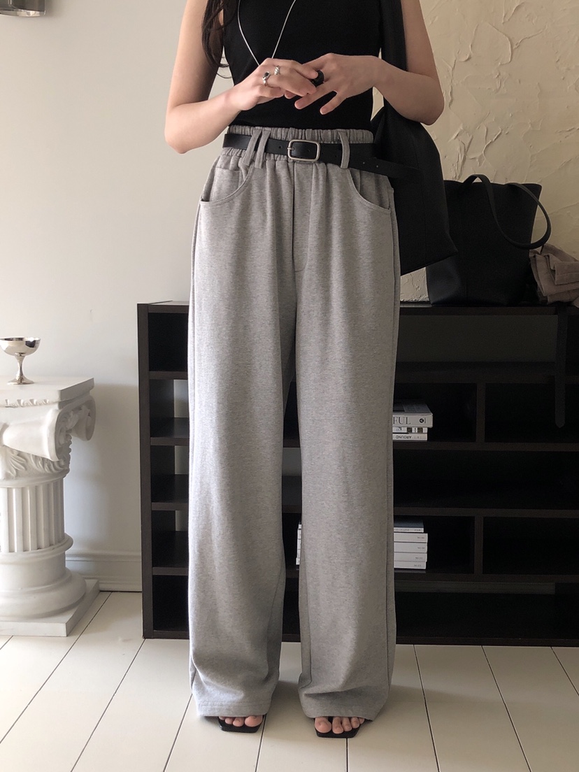 LE BUTTER韓國㊣直郵東大門代購女裝新品25春夏人氣休閑褲LE BUTTER休閑褲圖色1