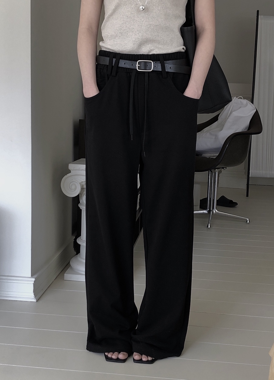 LE BUTTER韓國㊣直郵東大門代購女裝新品25春夏人氣休閑褲LE BUTTER休閑褲圖色2