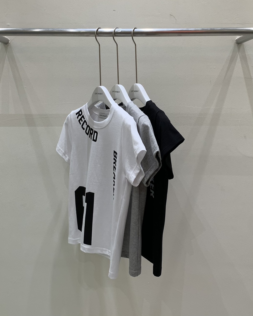 LOVE MOMENT直郵韓國代購㊣女裝新品休閑25春夏人氣T恤三件套LOVE MOMENTT恤