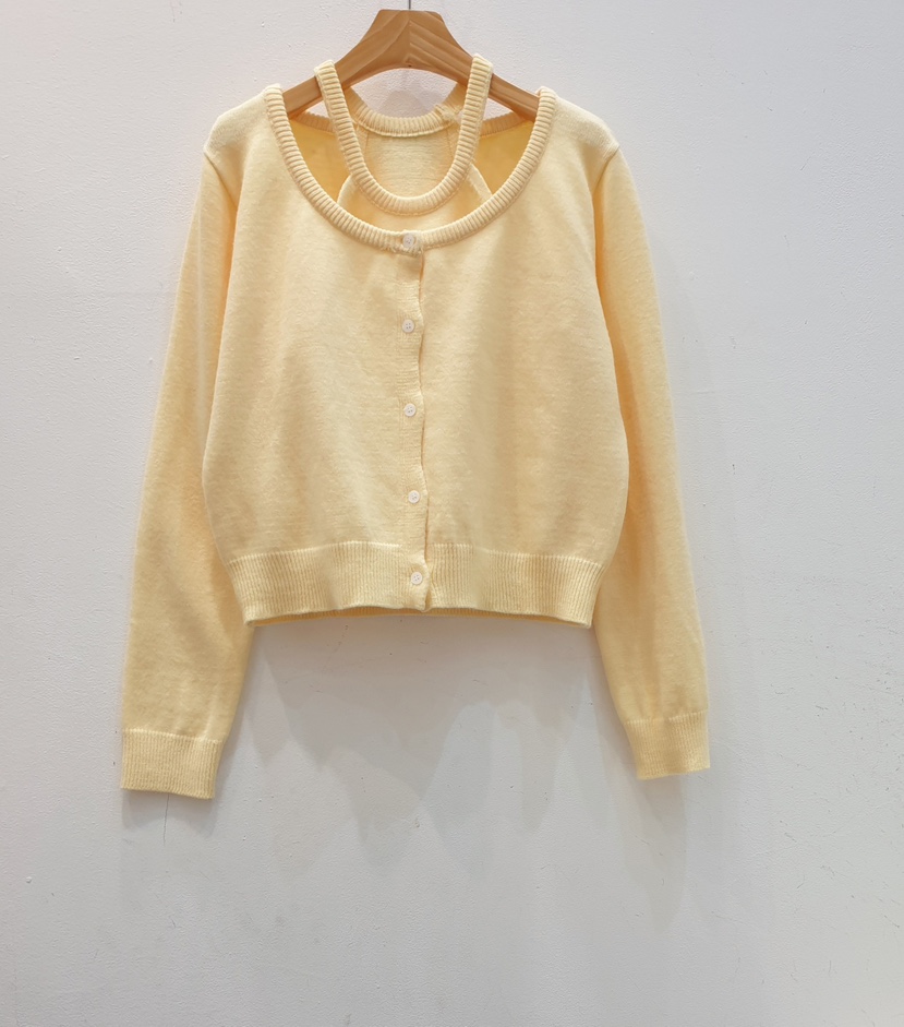 BLACK NOTE韓國㊣直郵東大門代購女裝新款25春夏人氣套裝開衫BLACK NOTE套裝圖色3