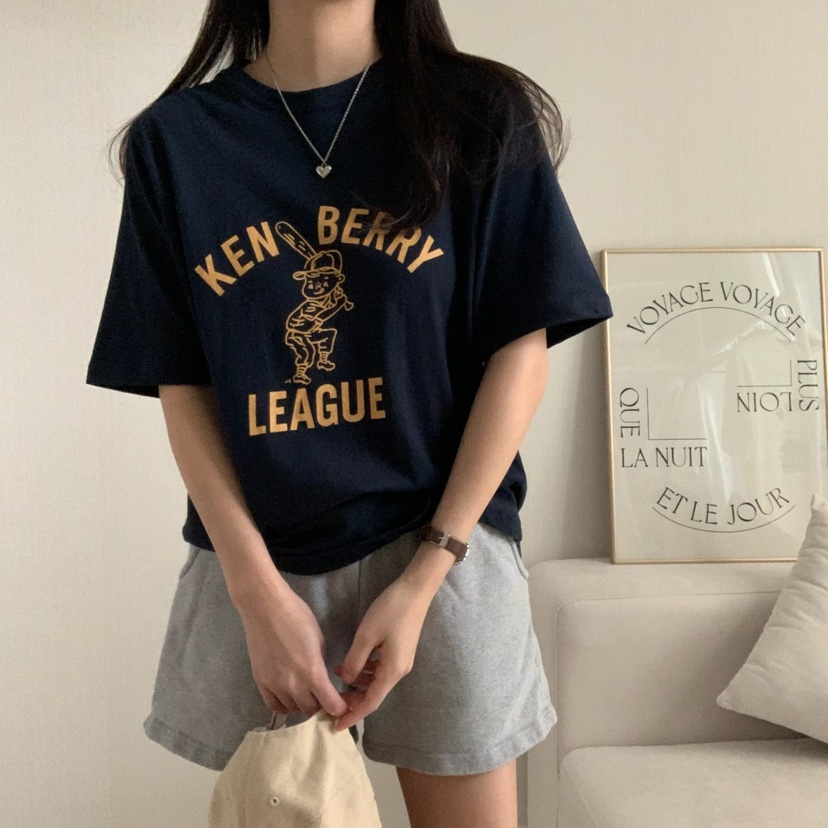 HELLO JINI韓國㊣直郵東大門代購女裝新品熱賣休閑推薦T恤HELLO JINIT恤