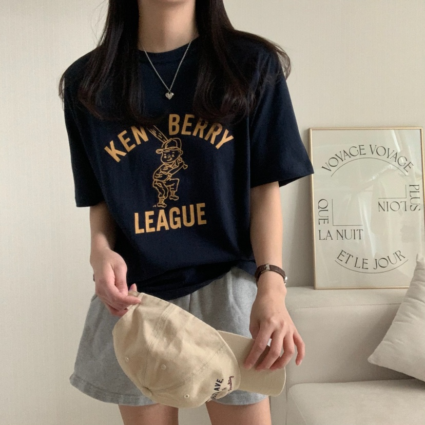 HELLO JINI韓國㊣直郵東大門代購女裝新品熱賣休閑推薦T恤HELLO JINIT恤