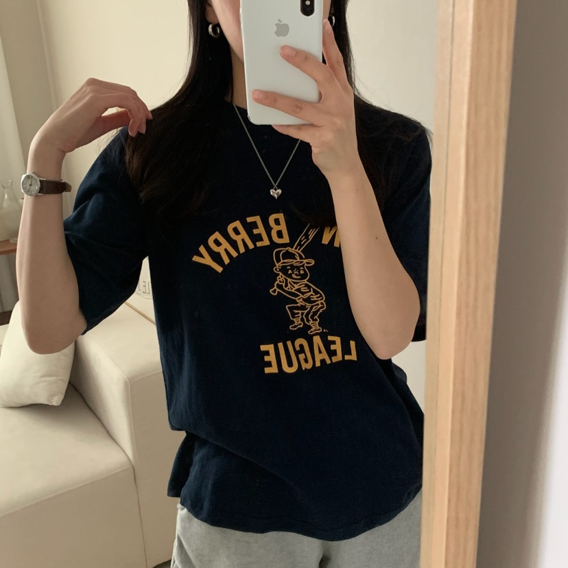 HELLO JINI韓國㊣直郵東大門代購女裝新品熱賣休閑推薦T恤HELLO JINIT恤