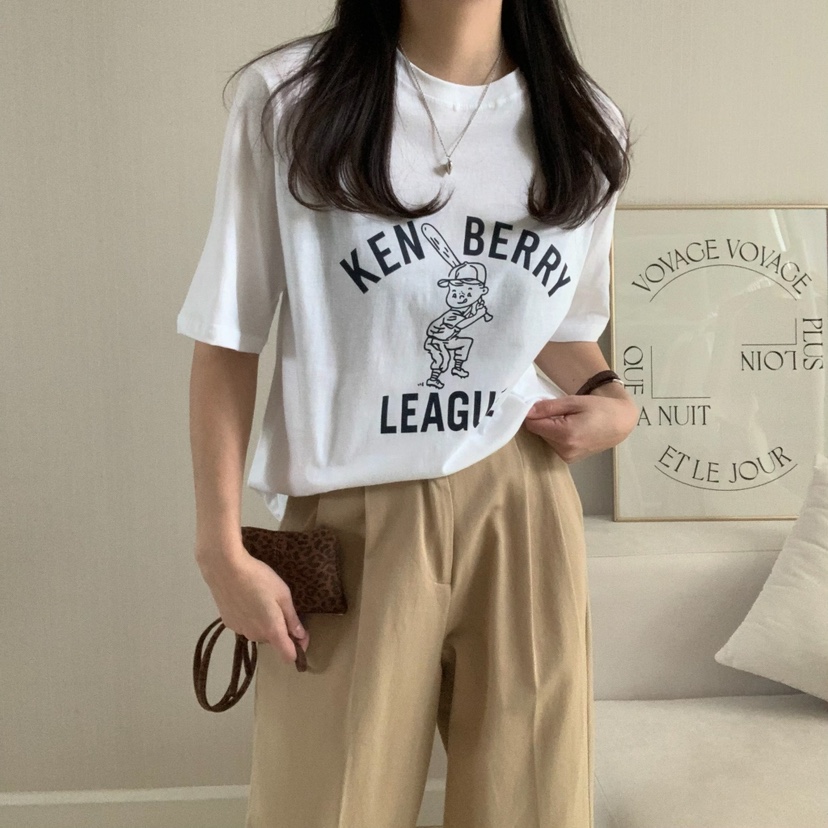 HELLO JINI韓國㊣直郵東大門代購女裝新品熱賣休閑推薦T恤HELLO JINIT恤
