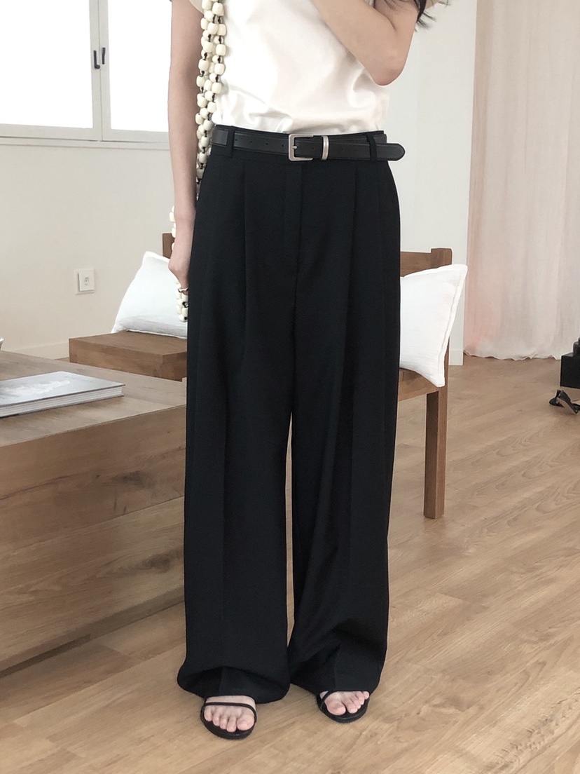 LE BUTTER直郵韓國代購㊣女裝新款職業休閑25春夏正裝褲西褲LE BUTTER正裝褲/西褲
