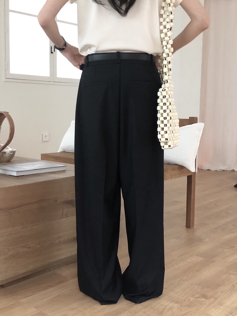 LE BUTTER直郵韓國代購㊣女裝新款職業休閑25春夏正裝褲西褲LE BUTTER正裝褲/西褲