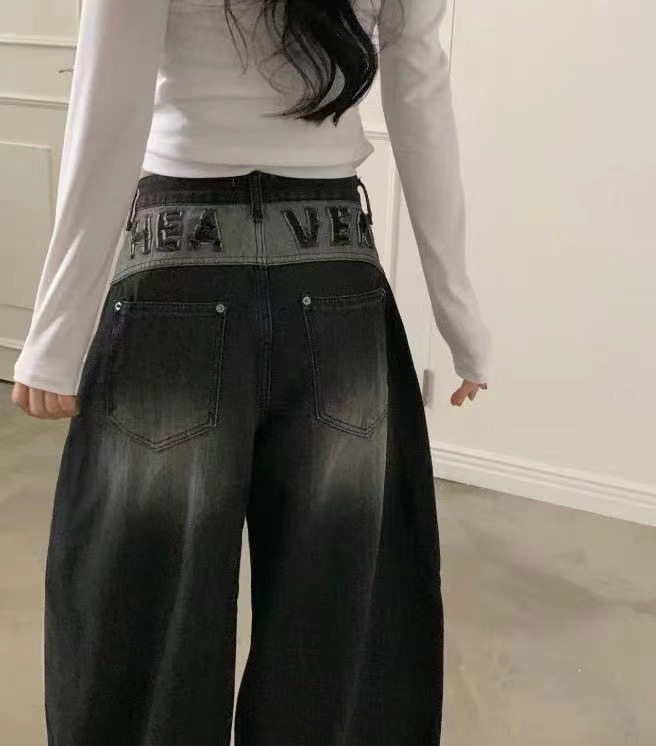 DEVELOP韓國㊣直郵東大門代購女裝新品時尚25春夏人氣牛仔褲DEVELOP牛仔褲