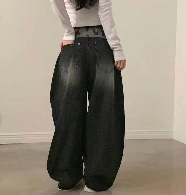 DEVELOP韓國㊣直郵東大門代購女裝新品時尚25春夏人氣牛仔褲DEVELOP牛仔褲