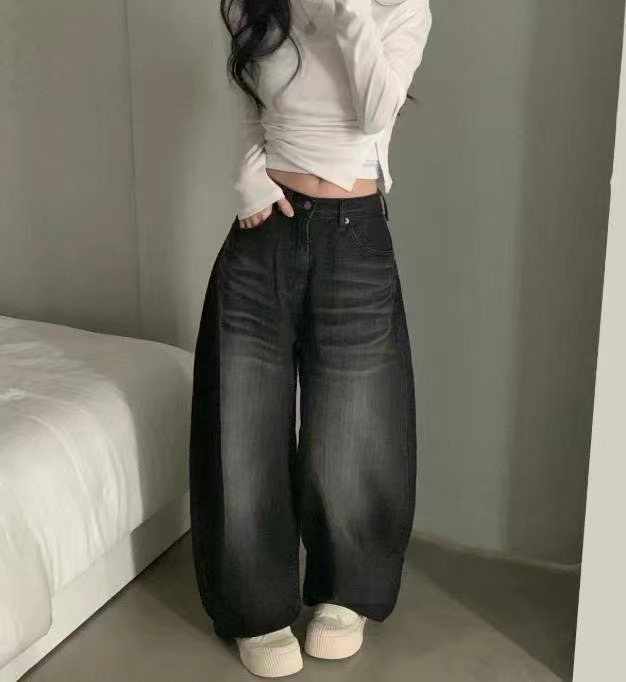 DEVELOP韓國㊣直郵東大門代購女裝新品時尚25春夏人氣牛仔褲DEVELOP牛仔褲