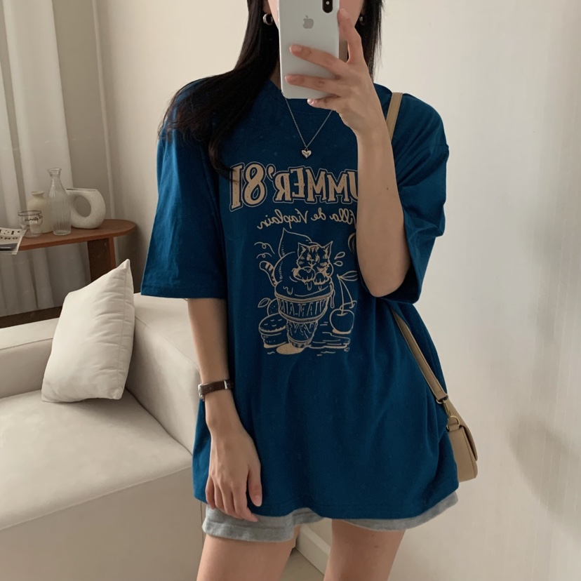 FROMJINI直郵韓國代購㊣女裝新款推薦休閑職業熱賣時尚25春夏T恤FROMJINIT恤